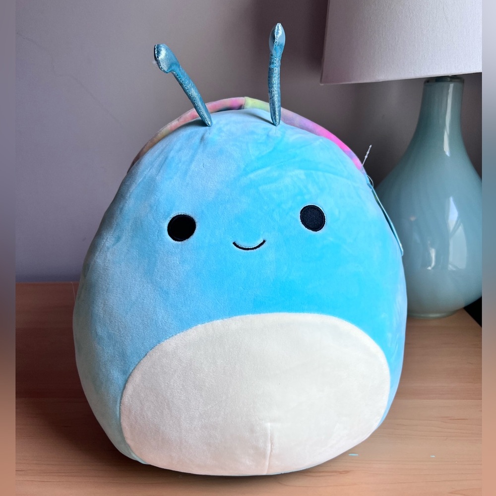 12” Freya the Snail Squishmallows Kellytoy New With Tags NWT